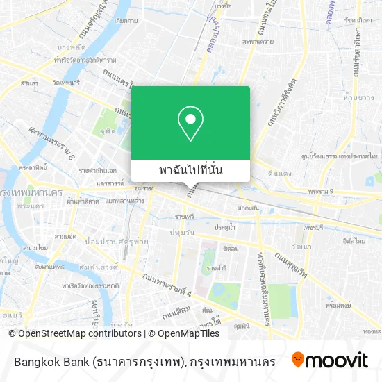 Bangkok Bank (ธนาคารกรุงเทพ) แผนที่
