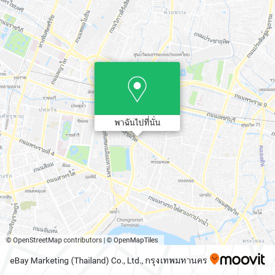 eBay Marketing (Thailand) Co., Ltd. แผนที่