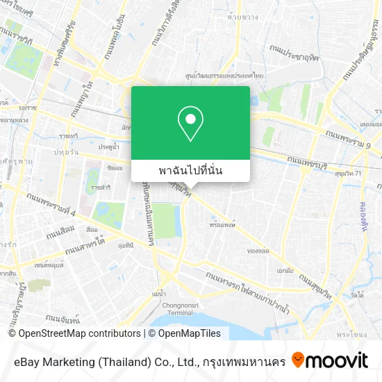 eBay Marketing (Thailand) Co., Ltd. แผนที่
