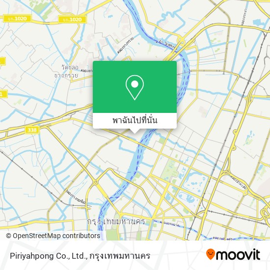 Piriyahpong Co., Ltd. แผนที่