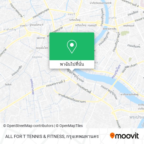 ALL FOR T  TENNIS & FITNESS แผนที่