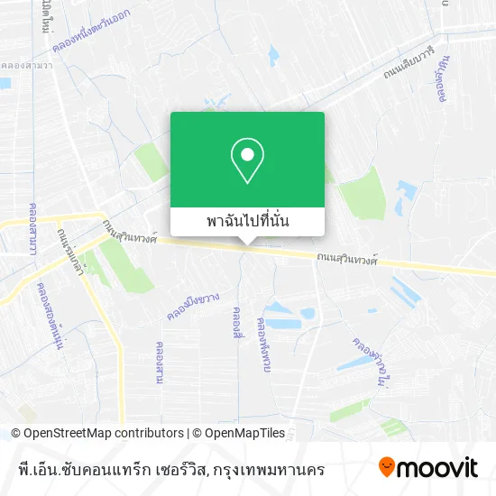 พี.เอ็น.ซับคอนแทร็ก เซอร์วิส แผนที่