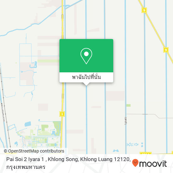 Pai Soi 2 Iyara 1 , Khlong Song, Khlong Luang 12120 แผนที่