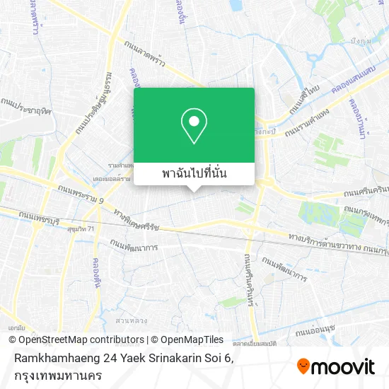 Ramkhamhaeng 24 Yaek Srinakarin Soi 6 แผนที่