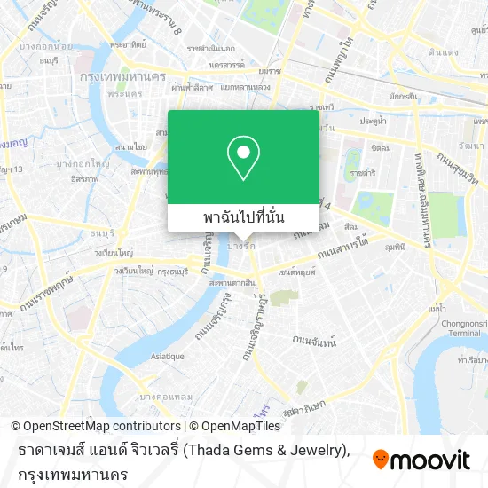 ธาดาเจมส์ แอนด์ จิวเวลรี่ (Thada Gems & Jewelry) แผนที่