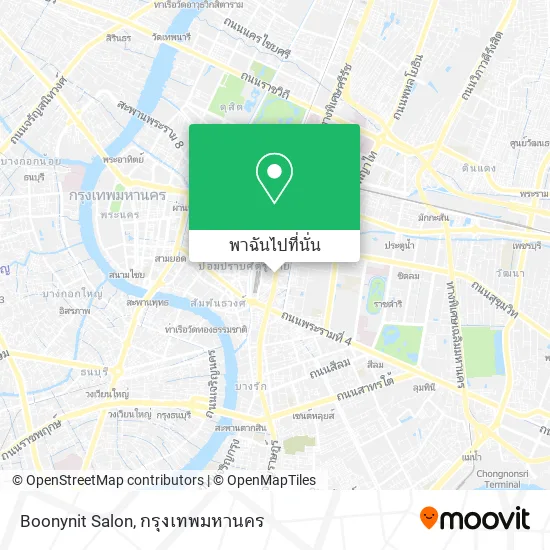 Boonynit Salon แผนที่