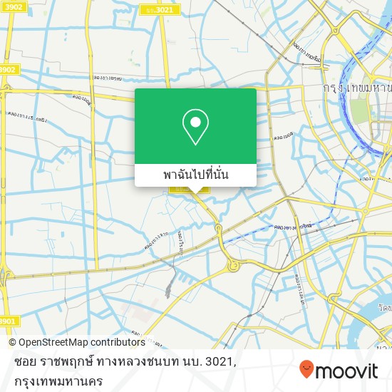 ซอย ราชพฤกษ์ ทางหลวงชนบท นบ. 3021 แผนที่