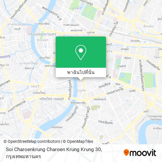 Soi Charoenkrung Charoen Krung Krung 30 แผนที่