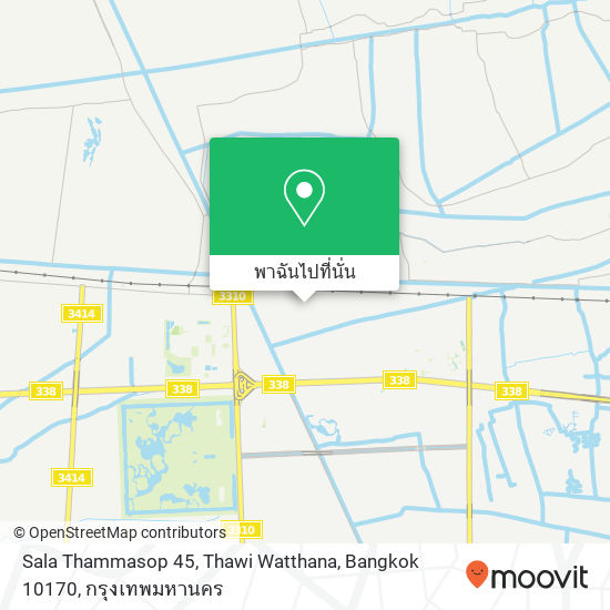 Sala Thammasop 45, Thawi Watthana, Bangkok 10170 แผนที่