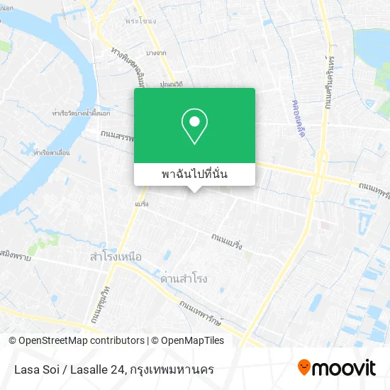 Lasa Soi / Lasalle 24 แผนที่