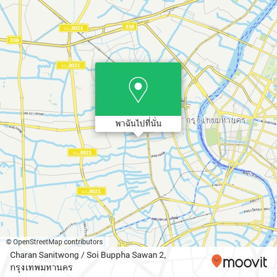 Charan Sanitwong / Soi Buppha Sawan 2 แผนที่