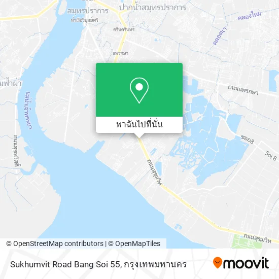 Sukhumvit Road Bang Soi 55 แผนที่