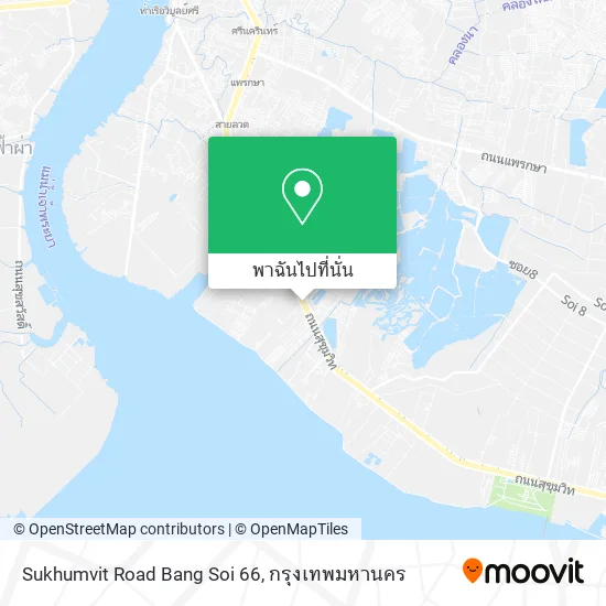 Sukhumvit Road Bang Soi 66 แผนที่
