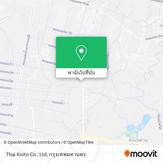 Thai Koito Co., Ltd แผนที่