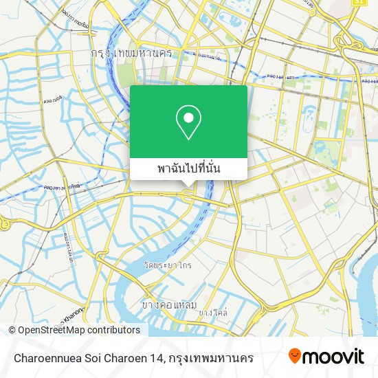 Charoennuea Soi Charoen 14 แผนที่