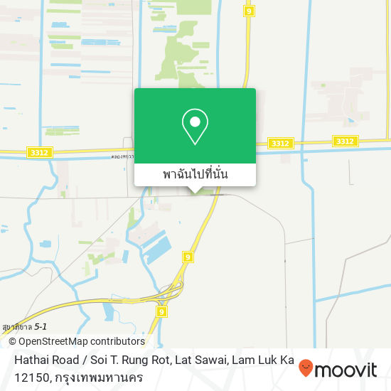 Hathai Road / Soi T. Rung Rot, Lat Sawai, Lam Luk Ka 12150 แผนที่