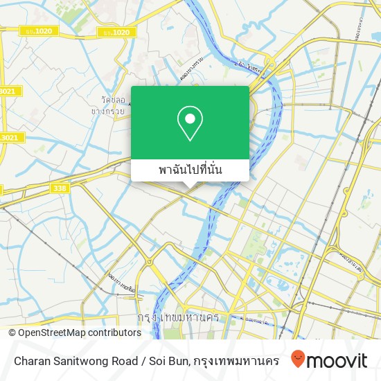 Charan Sanitwong Road / Soi Bun แผนที่