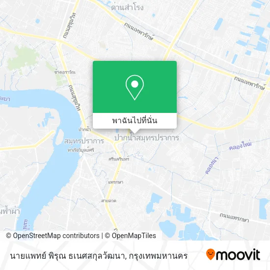 นายแพทย์ พิรุณ ธเนศสกุลวัฒนา แผนที่