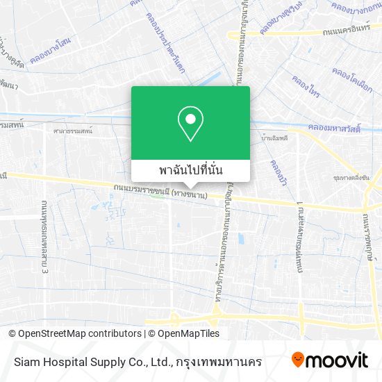 Siam Hospital Supply Co., Ltd. แผนที่