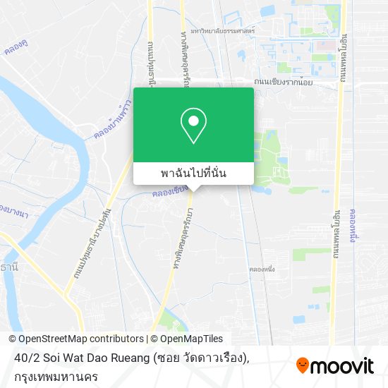 40 / 2 Soi Wat Dao Rueang (ซอย วัดดาวเรือง) แผนที่
