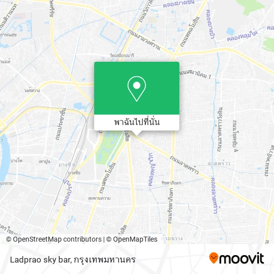 Ladprao sky bar แผนที่