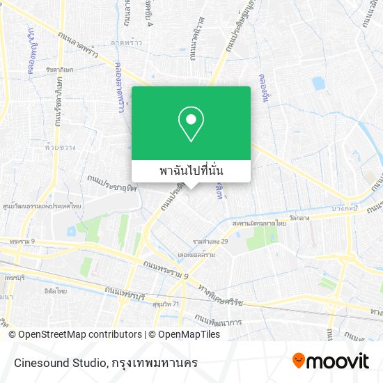 Cinesound Studio แผนที่