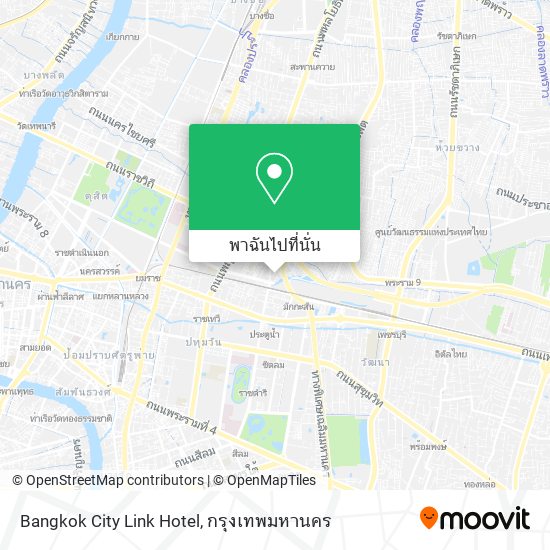 Bangkok City Link Hotel แผนที่