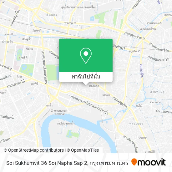 Soi Sukhumvit 36 Soi Napha Sap 2 แผนที่