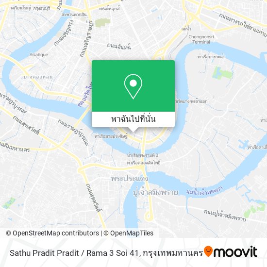 Sathu Pradit Pradit / Rama 3 Soi 41 แผนที่