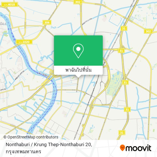 Nonthaburi / Krung Thep-Nonthaburi 20 แผนที่