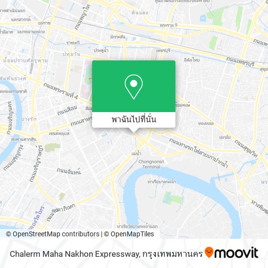 Chalerm Maha Nakhon Expressway แผนที่