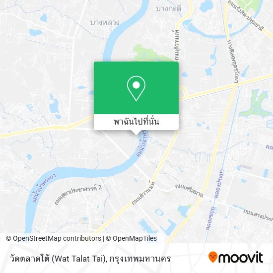 วัดตลาดใต้ (Wat Talat Tai) แผนที่