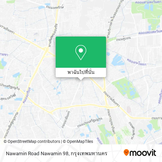Nawamin Road Nawamin 98 แผนที่