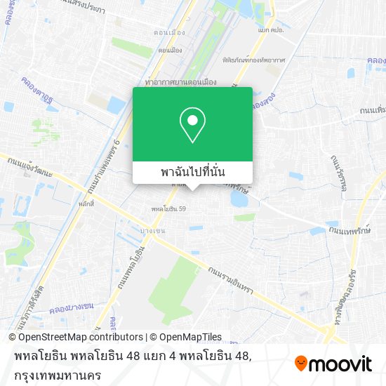 พหลโยธิน พหลโยธิน 48 แยก 4 พหลโยธิน 48 แผนที่