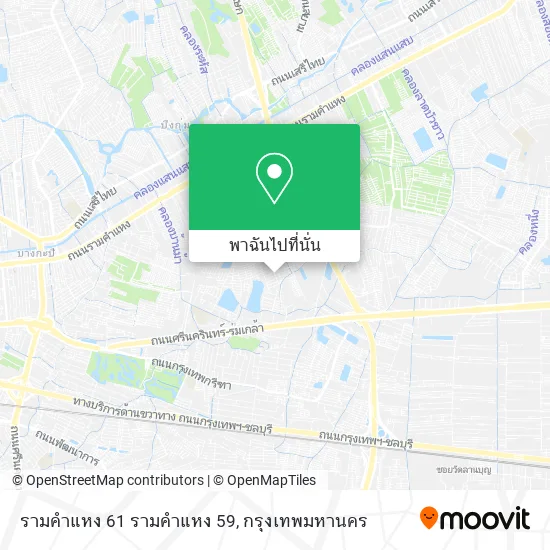 รามคำแหง 61 รามคำแหง 59 แผนที่