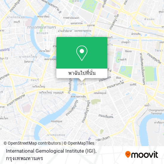 International Gemological Institute (IGI) แผนที่