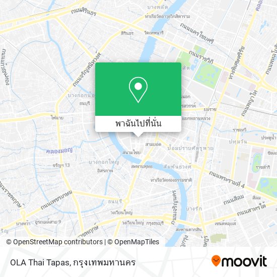 OLA Thai Tapas แผนที่