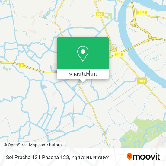 Soi Pracha 121 Phacha 123 แผนที่