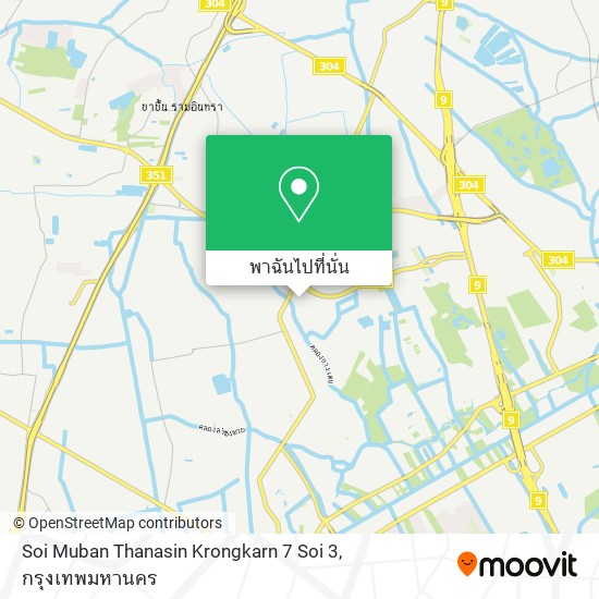 Soi Muban Thanasin Krongkarn 7 Soi 3 แผนที่