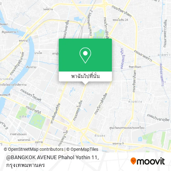 @BANGKOK AVENUE Phahol Yothin 11 แผนที่