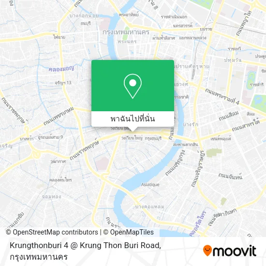 Krungthonburi 4 @ Krung Thon Buri Road แผนที่