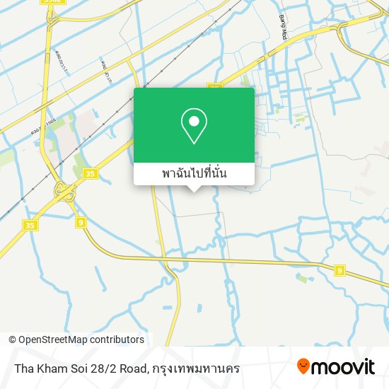 Tha Kham Soi 28/2 Road แผนที่