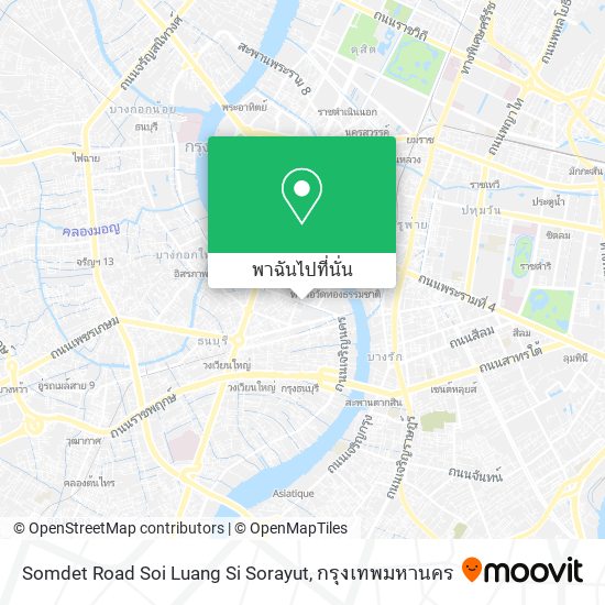 Somdet Road Soi Luang Si Sorayut แผนที่