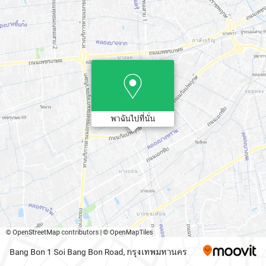 Bang Bon 1 Soi Bang Bon Road แผนที่