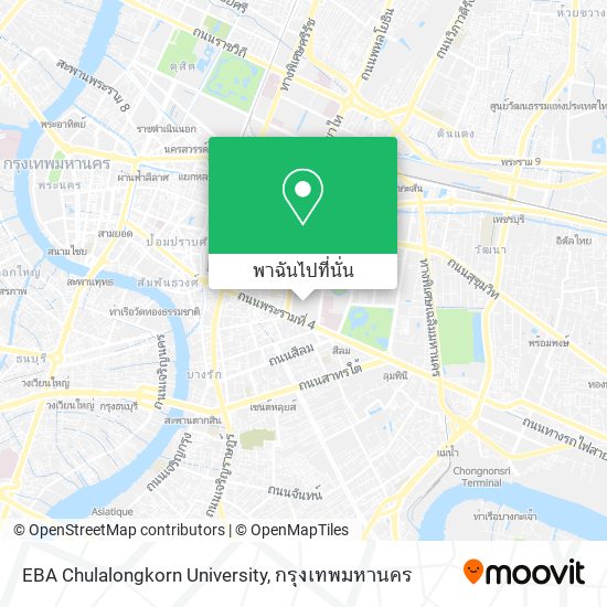 EBA Chulalongkorn University แผนที่