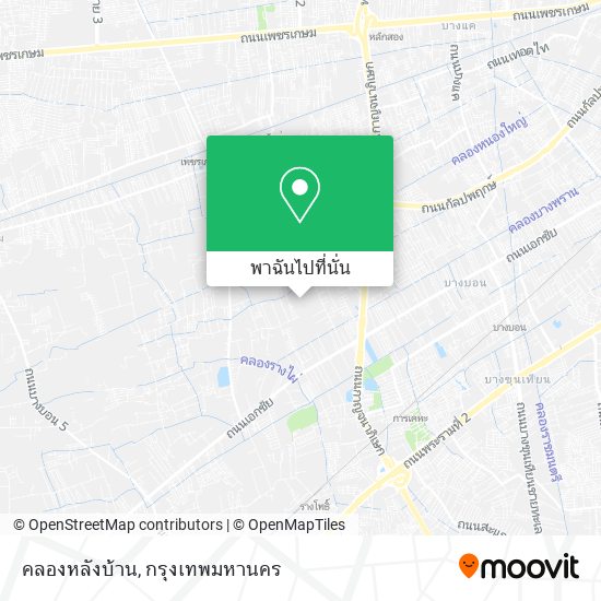 คลองหลังบ้าน แผนที่