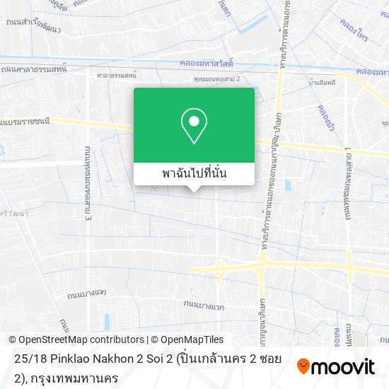 25 / 18 Pinklao Nakhon 2 Soi 2 (ปิ่นเกล้านคร 2 ซอย 2) แผนที่