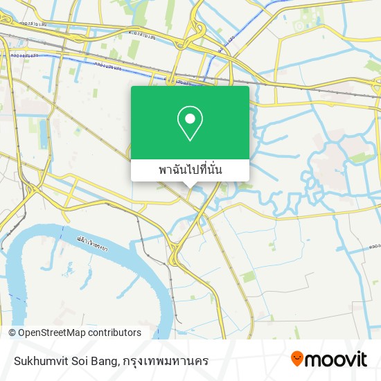 Sukhumvit Soi Bang แผนที่