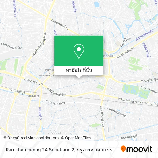Ramkhamhaeng 24 Srinakarin 2 แผนที่