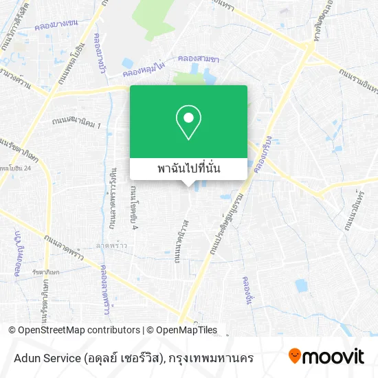 Adun Service (อดุลย์ เซอร์วิส) แผนที่